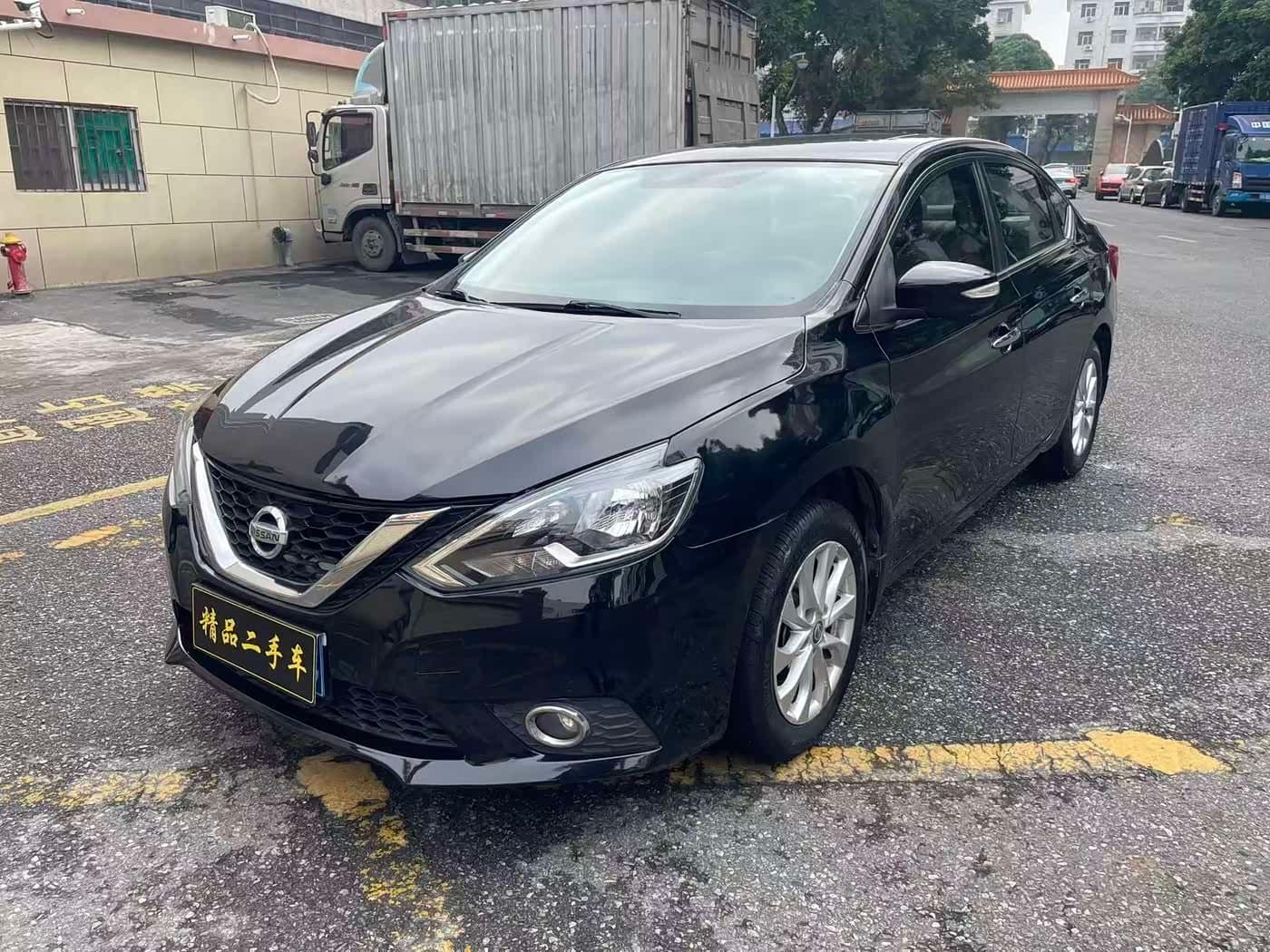2016 Nissan Sylphy Black, 100,000 km, China export – photo 1