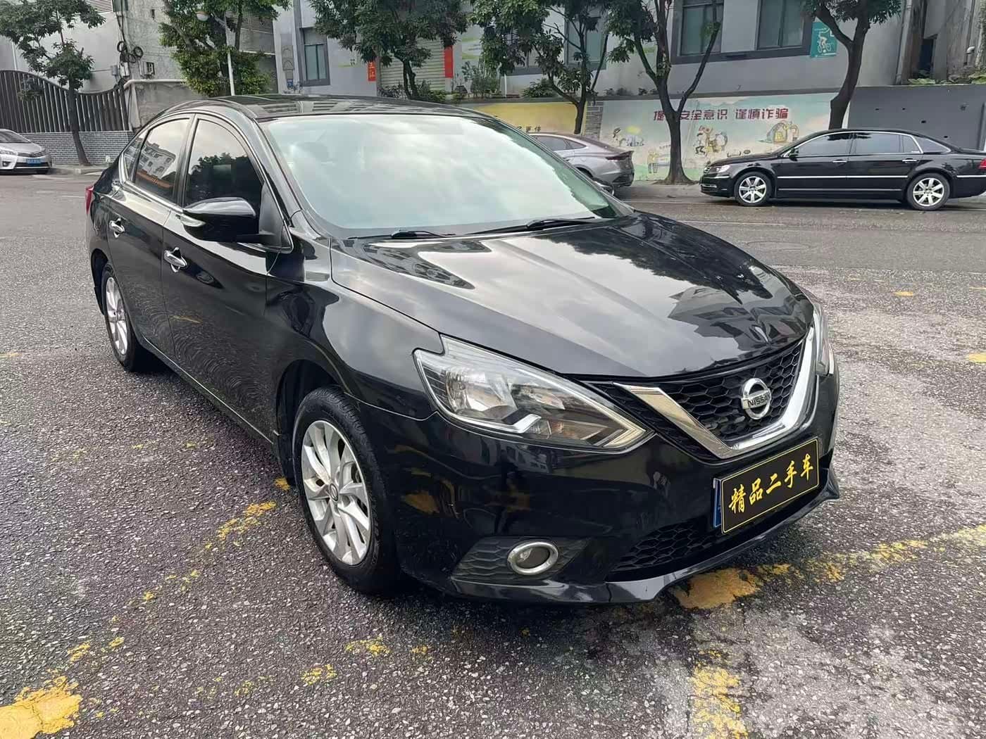 2016 Nissan Sylphy Black, 100,000 km, China export – photo 3
