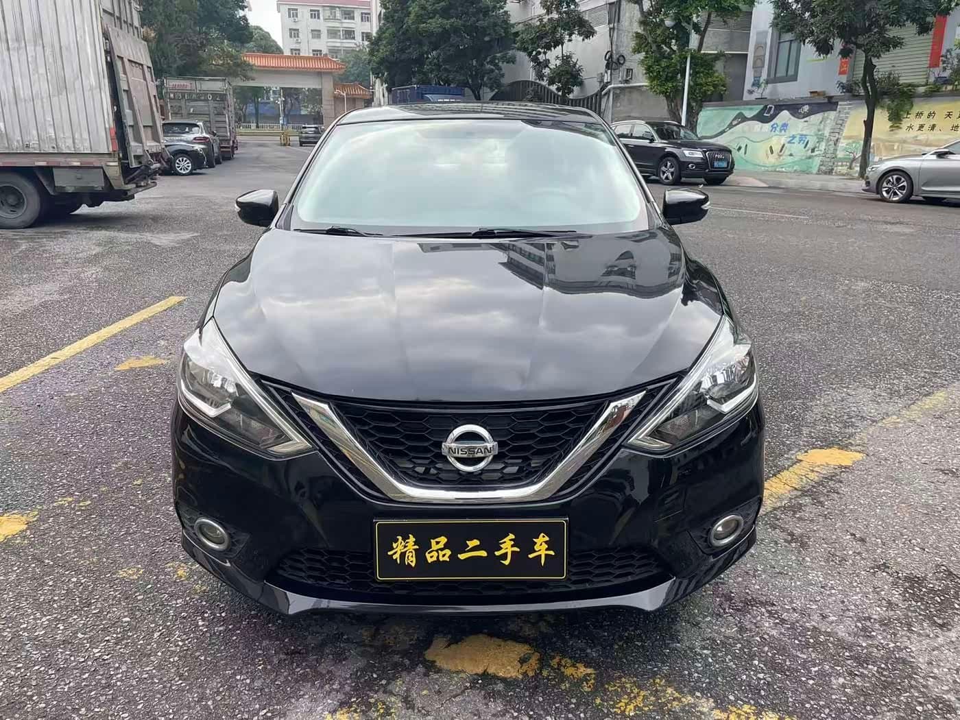 2016 Nissan Sylphy Black, 100,000 km, China export – photo 2