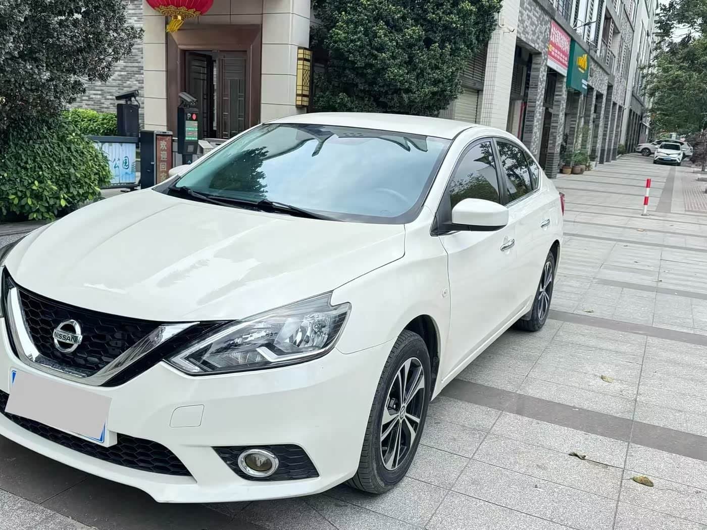 2020 Nissan Sylphy White, 43,000 km, China export – photo 2