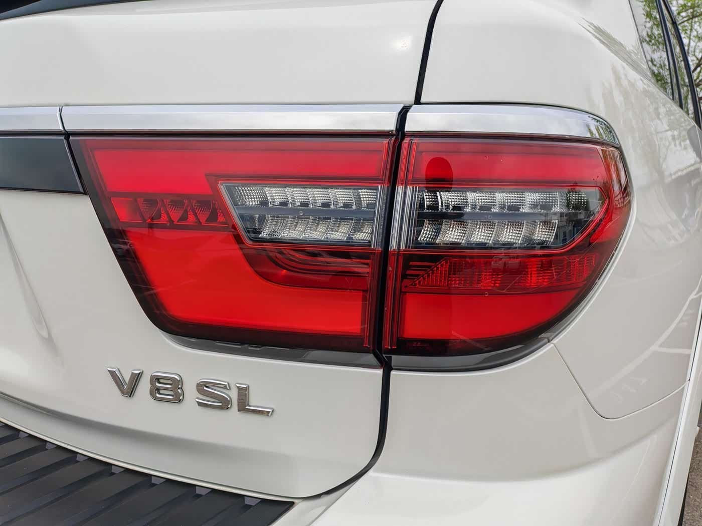 2022 Nissan Patrol White, 40,000 km, China export – photo 7