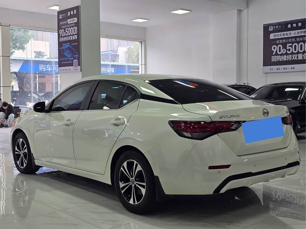 2021 Nissan Sylphy White, 22,000 km, China export – photo 4