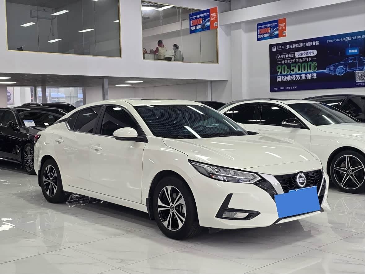 2021 Nissan Sylphy White, 22,000 km, China export – photo 3