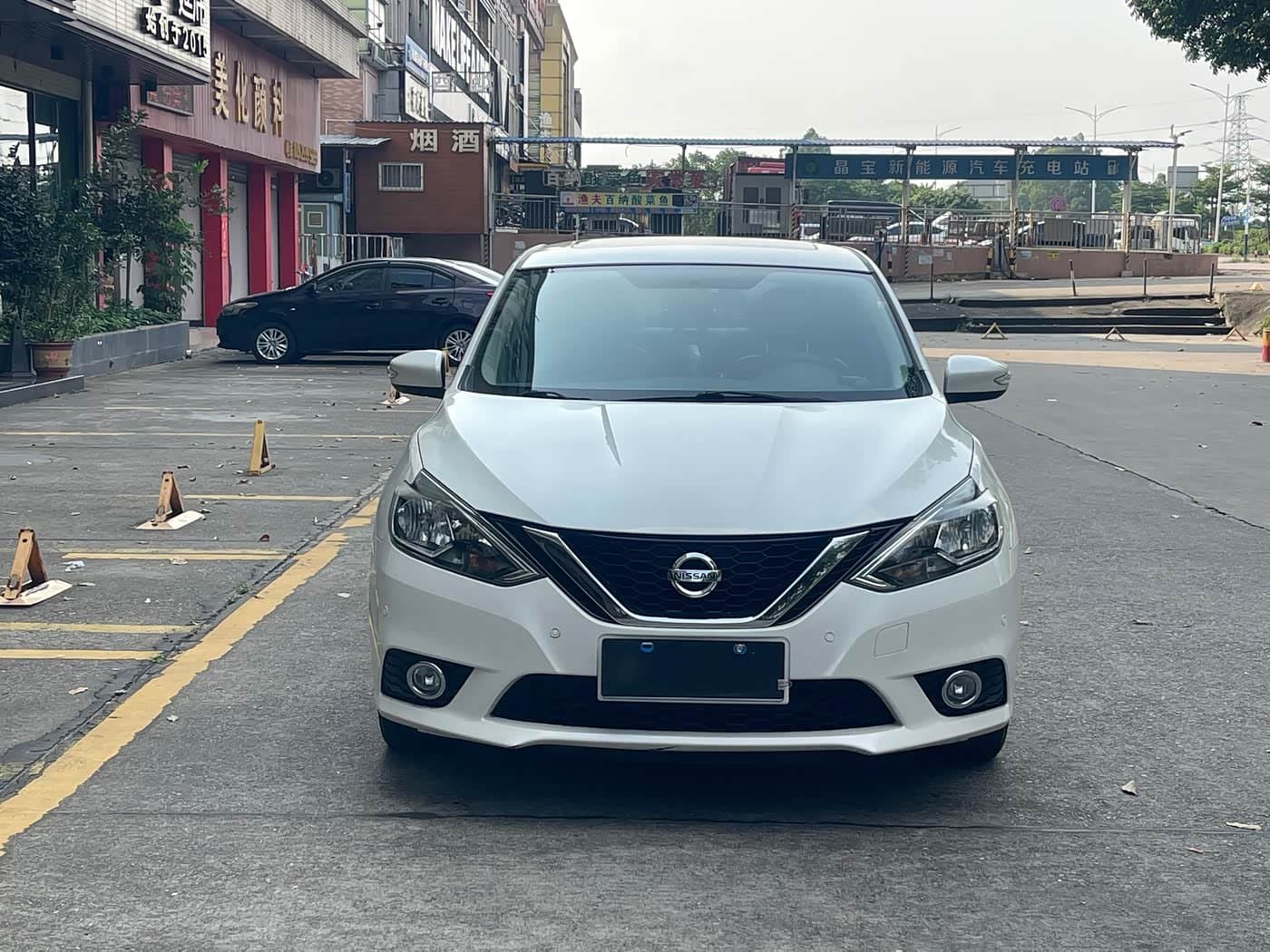 2016 Nissan Sylphy White, 100,000 km, China export – photo 2