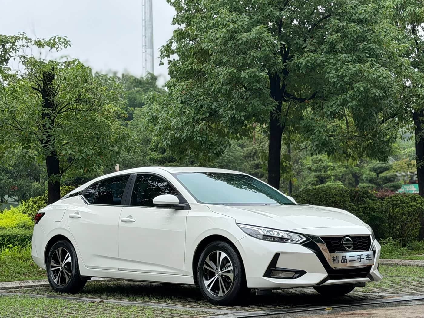 2021 Nissan Sylphy White, 22,000 km, China export – photo 3