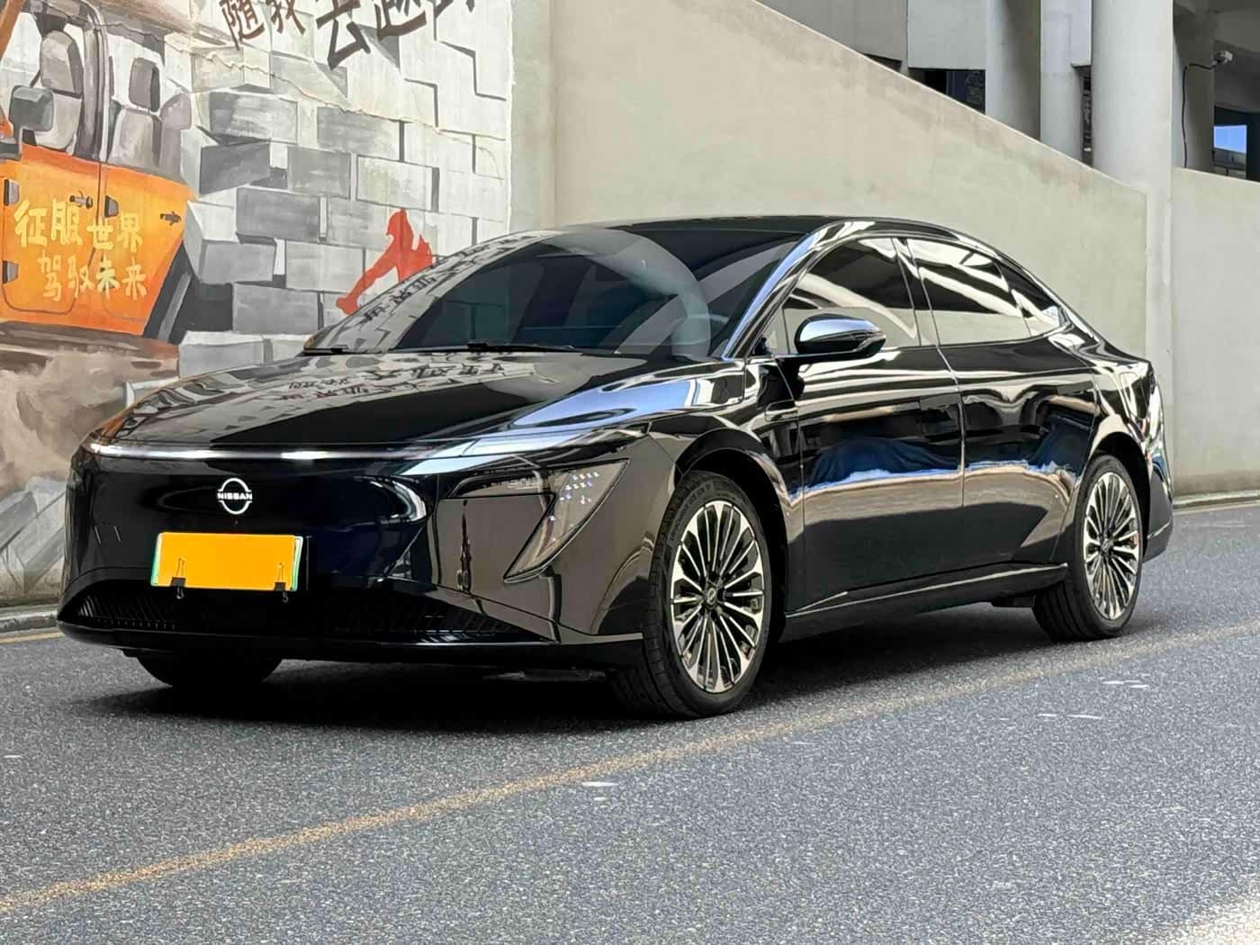 2025 Nissan N7 Black, 18,000 km, China export – photo 1