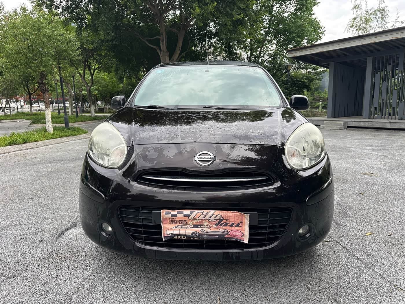 2010 Nissan March Black, 150,000 km, China export – photo 3