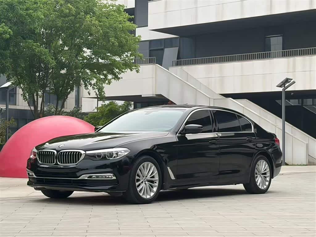 2018 BMW 5 Series Black, 75,300 km, China export – photo 2