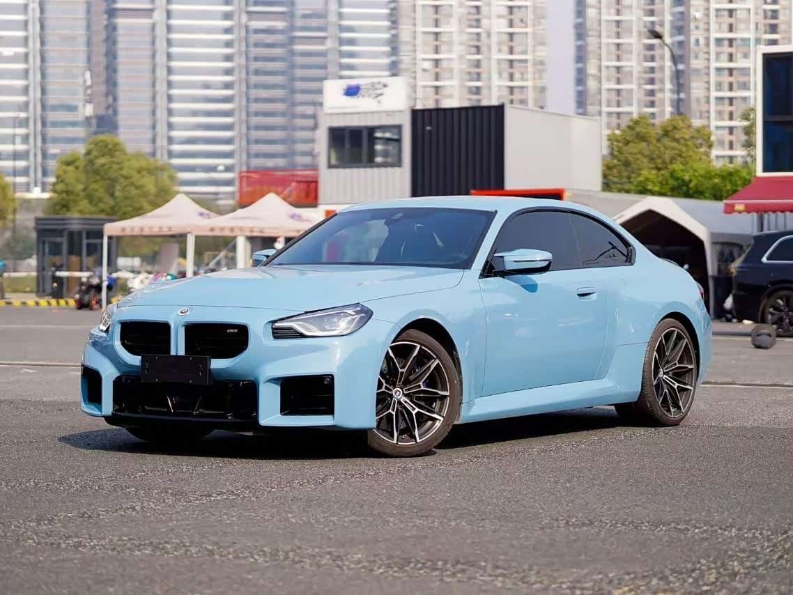 2022 BMW M2 Blue, 31,000 km, China export – photo 1