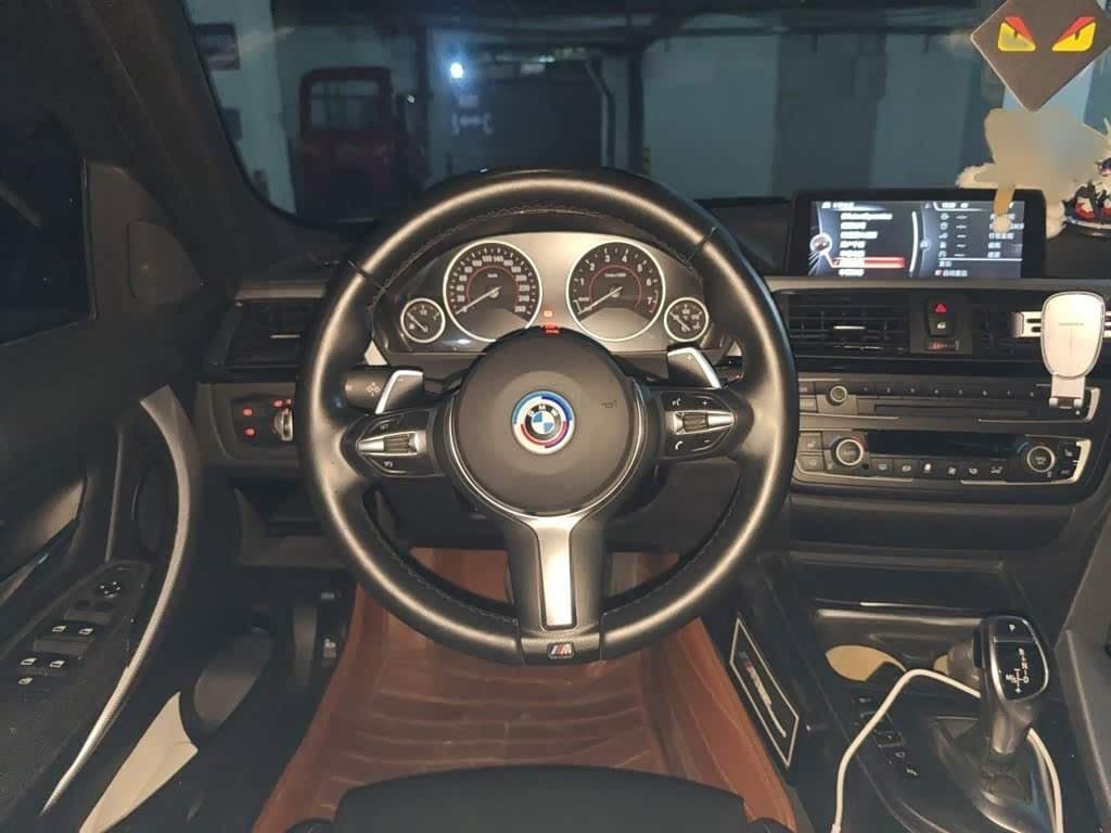 2014 BMW 3 Series 银灰色, 96,500 km, China export – photo 3