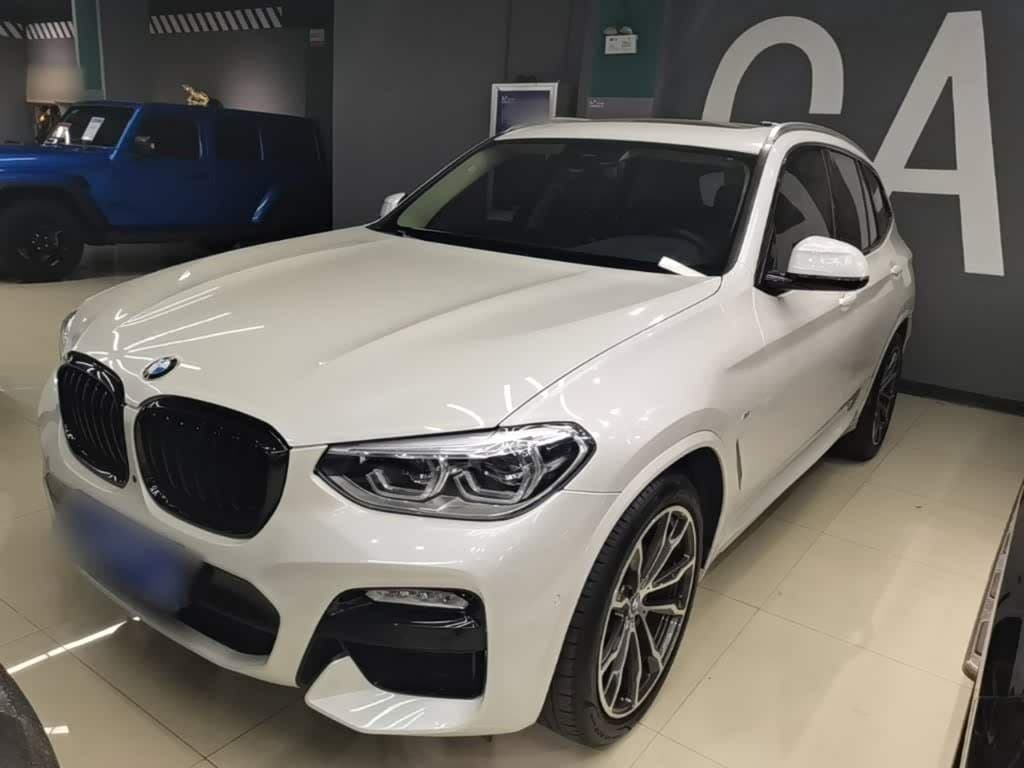 2018 BMW X3 White, 106,200 km, China export – photo 2