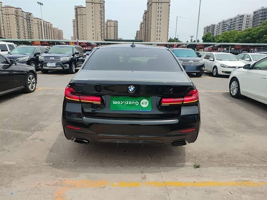 2022 BMW 5 Series Black, 41,200 km, China export – photo 6
