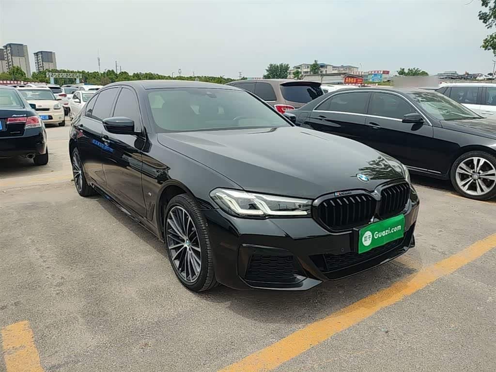 2022 BMW 5 Series Black, 41,200 km, China export – photo 4