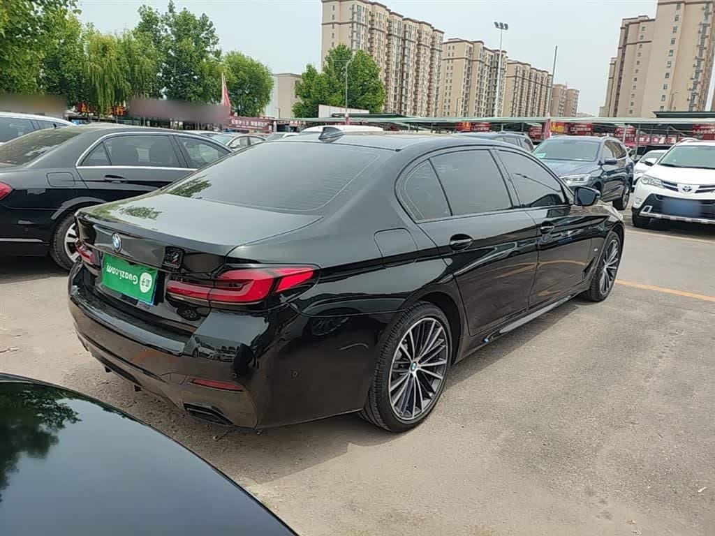 2022 BMW 5 Series Black, 41,200 km, China export – photo 7