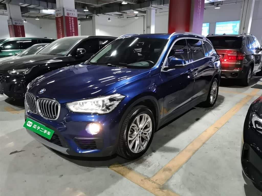 2017 BMW X1 Blue, 115,000 km, China export – photo 2