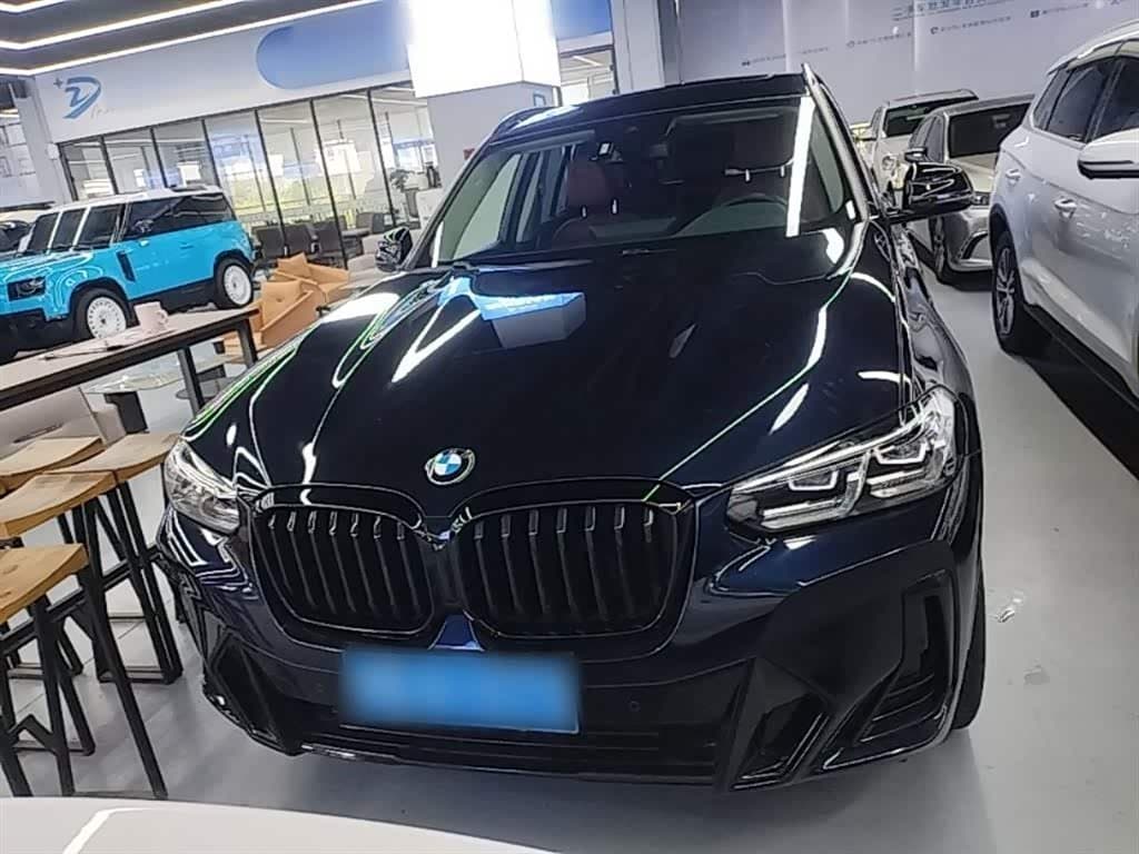 2021 BMW X3 Black, 40,100 km, China export – photo 3