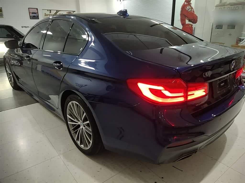 2019 BMW 5 Series Blue, 58,100 km, China export – photo 5