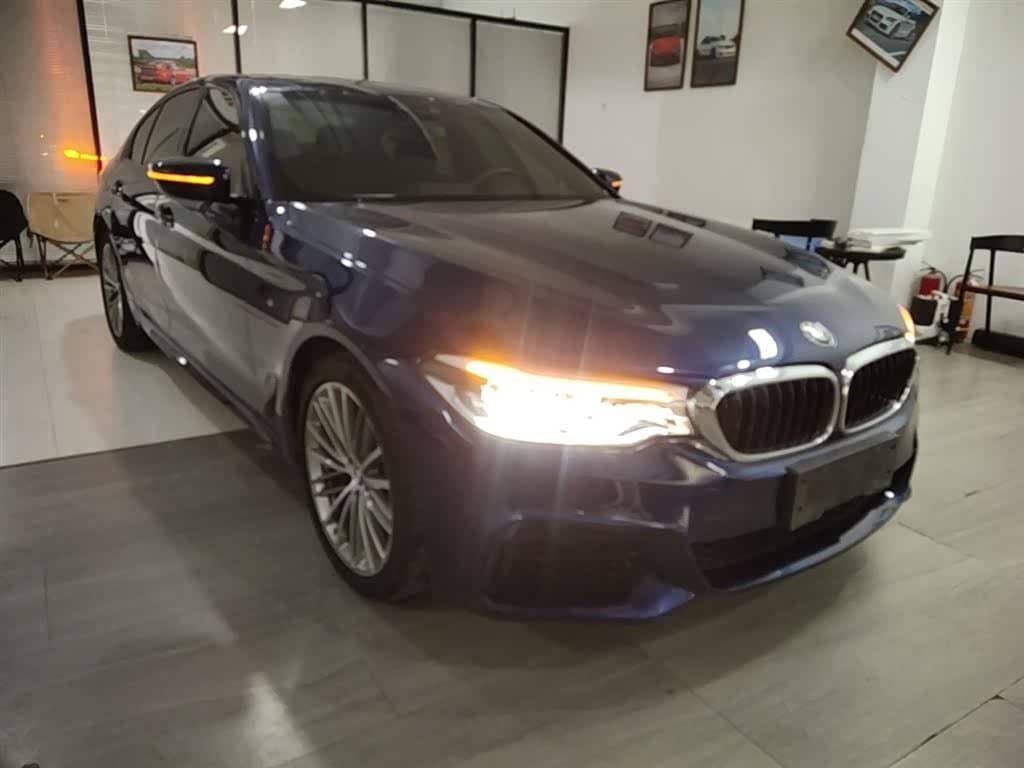 2019 BMW 5 Series Blue, 58,100 km, China export – photo 4