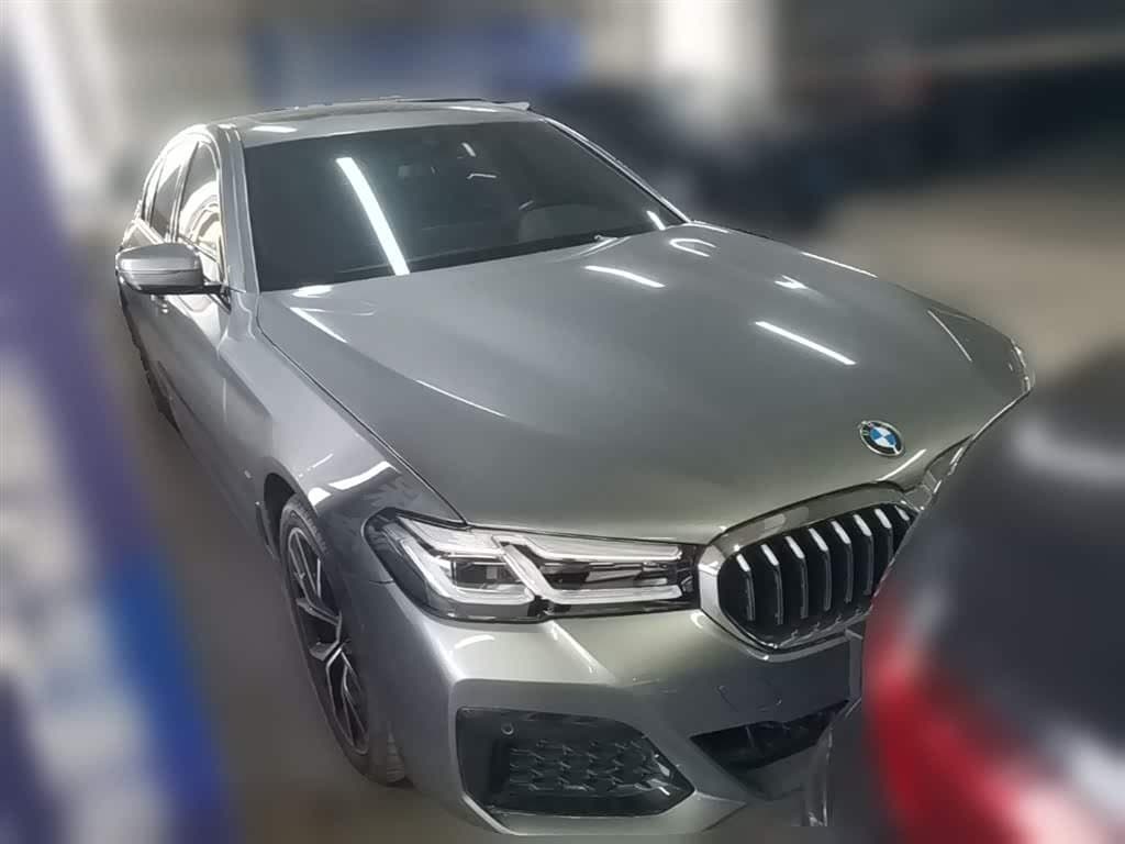 2021 BMW 5 Series 银灰色, 22,200 km, China export – photo 7