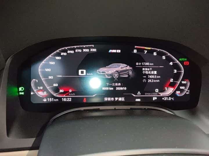 2019 BMW M8 银灰色, 18,000 km, China export – photo 6