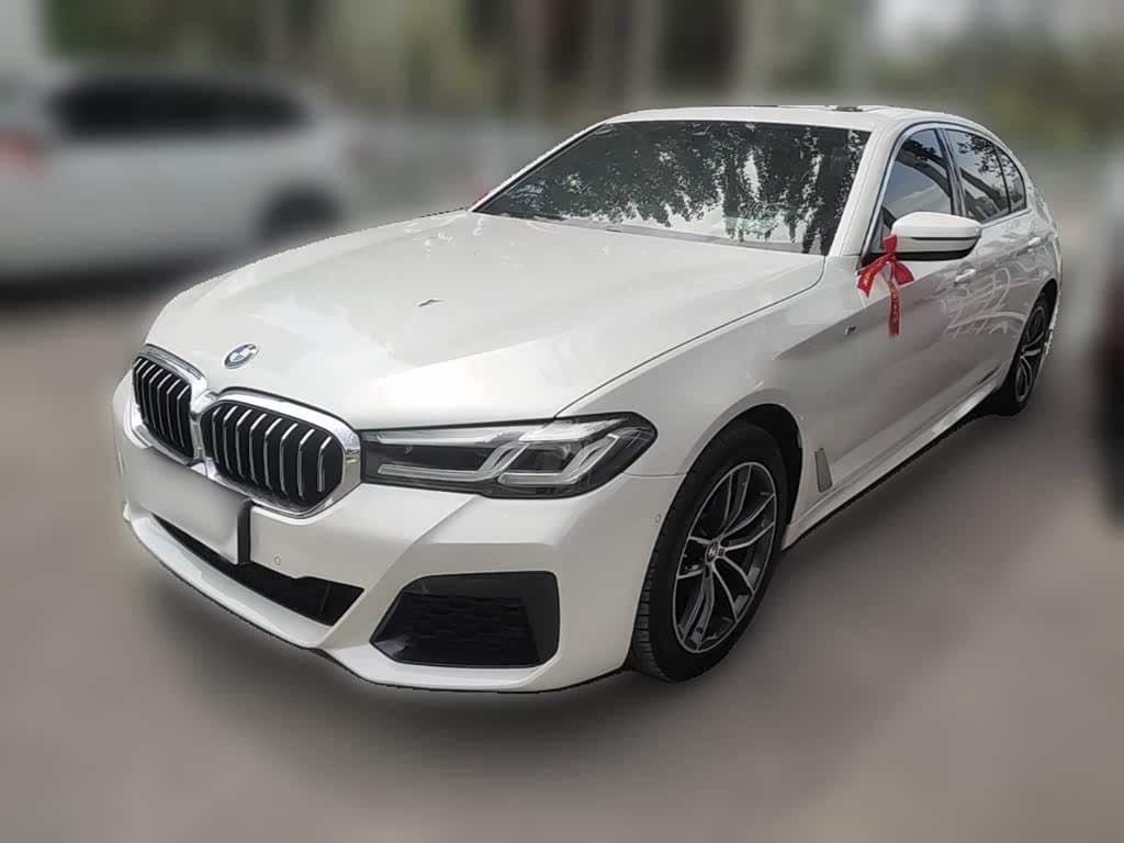2020 BMW 5 Series White, 68,600 km, China export – photo 1