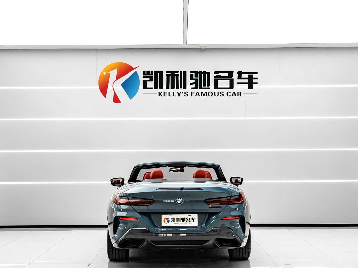 2019 BMW 8 Series Blue, 20,000 km, China export – photo 5