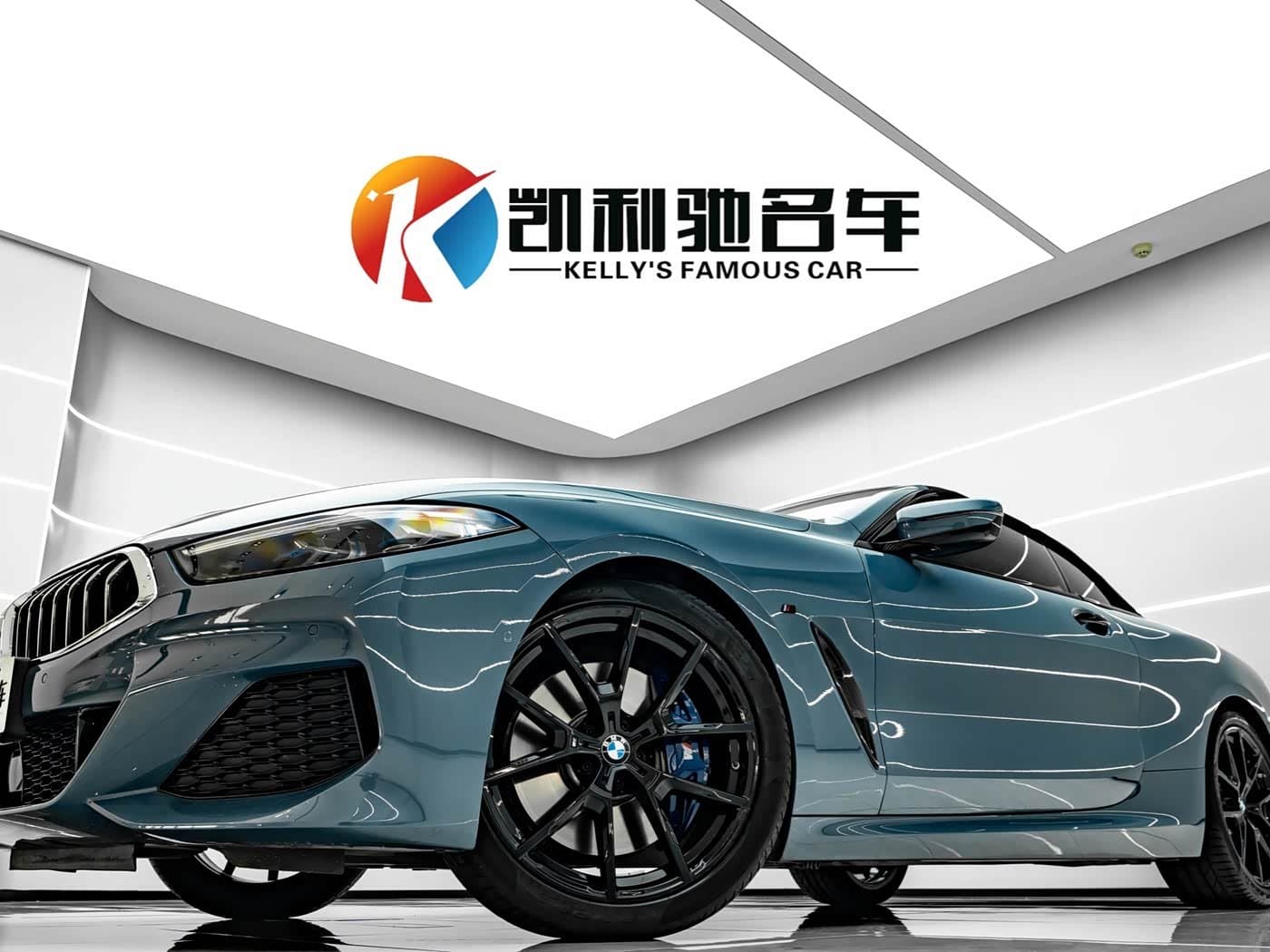 2019 BMW 8 Series Blue, 20,000 km, China export – photo 3