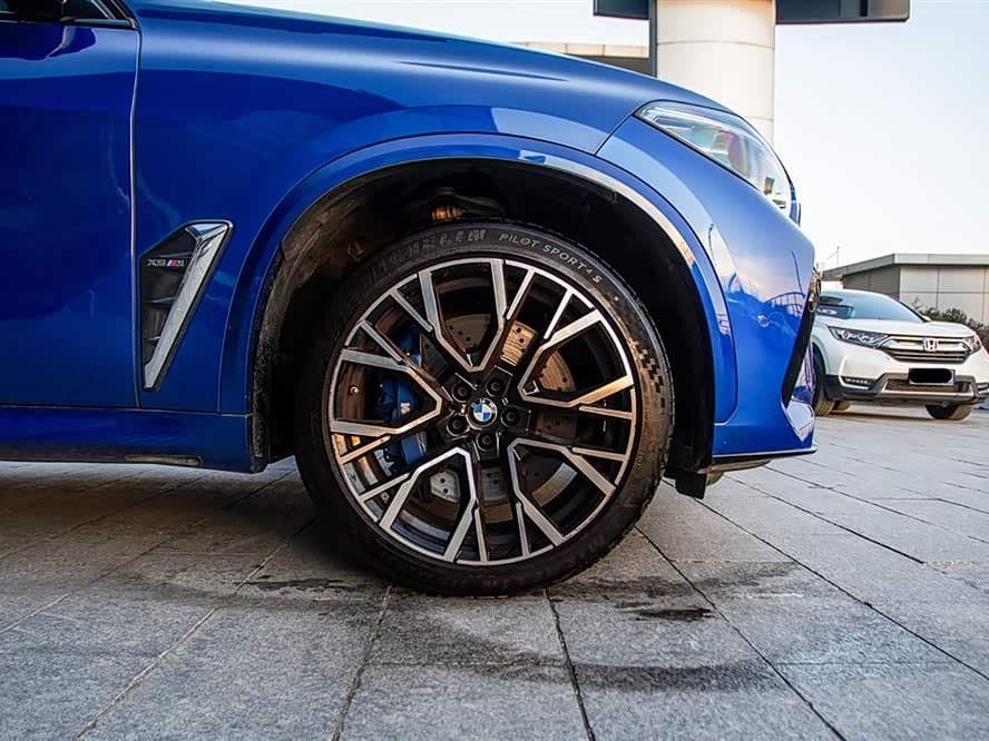 2020 BMW X5 M Blue, 30,000 km, China export – photo 5