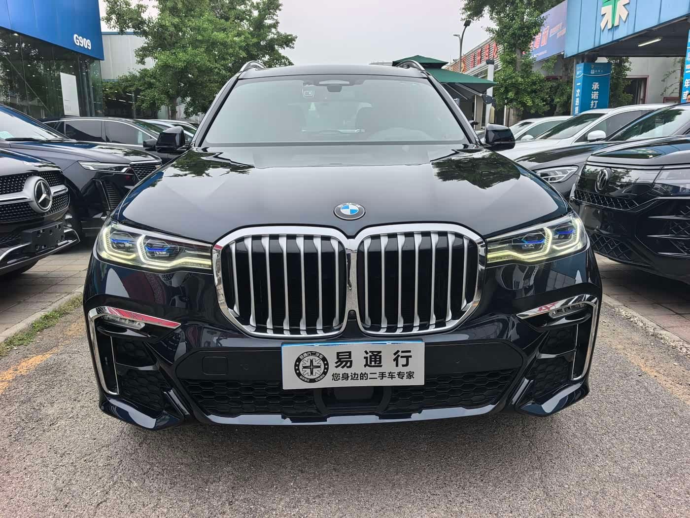 2021 BMW X7 Black, 38,000 km, China export – photo 2