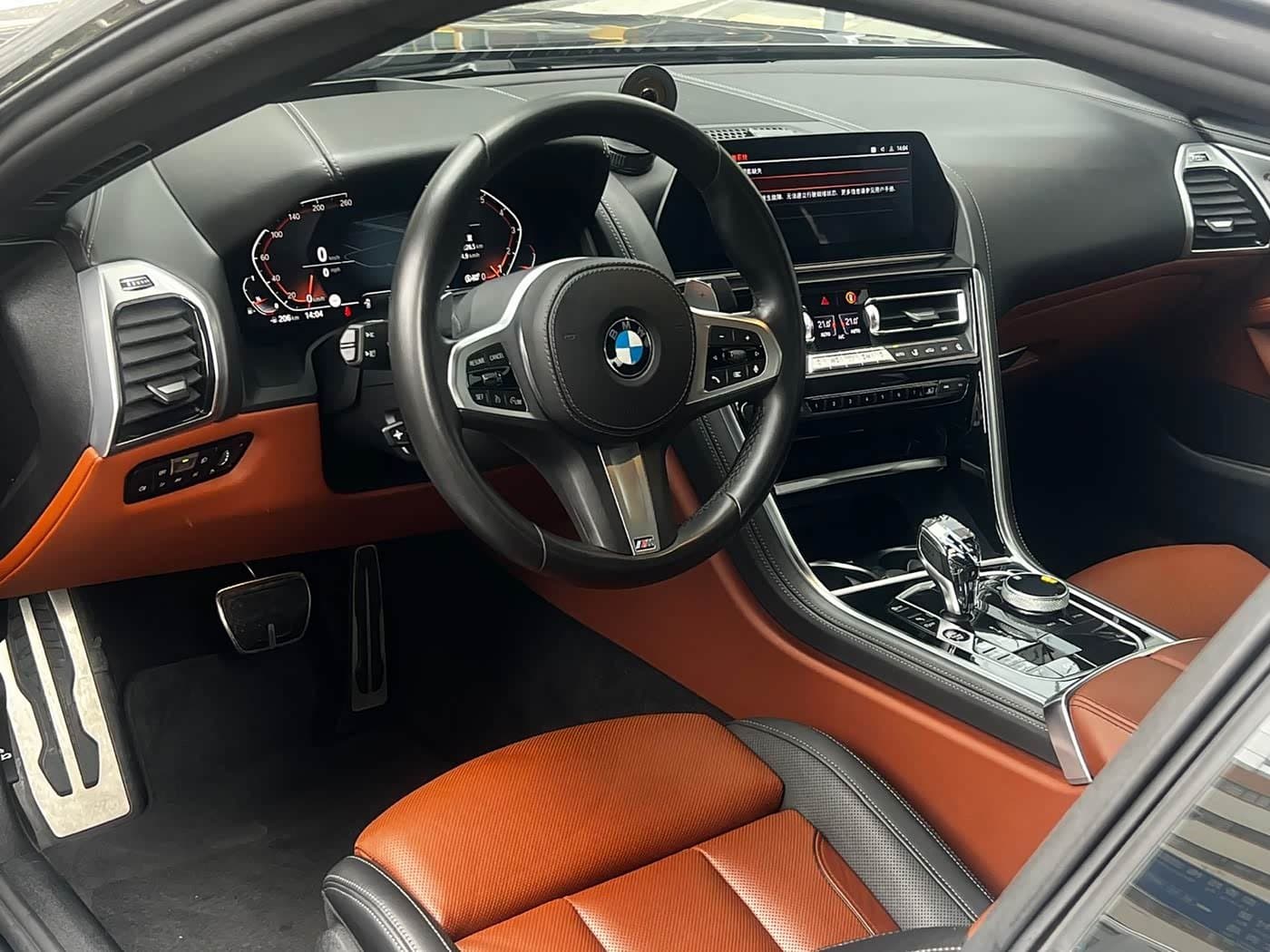 2021 BMW 8 Series 银灰色, 35,000 km, China export – photo 7