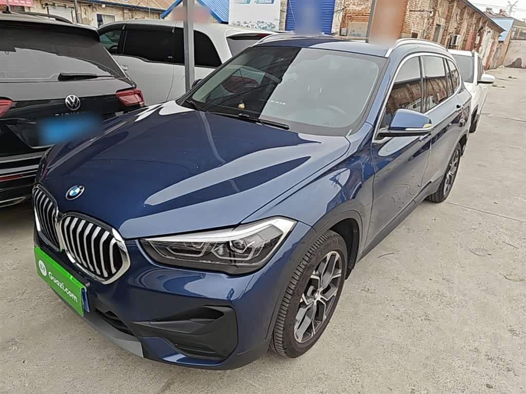 2021 BMW X1 Blue, 124,500 km, China export – photo 1