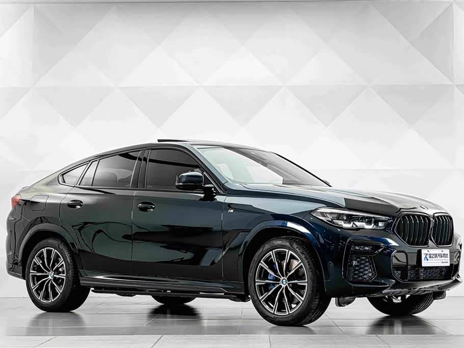 2022 BMW X6 Blue, 11,100 km, China export – photo 5