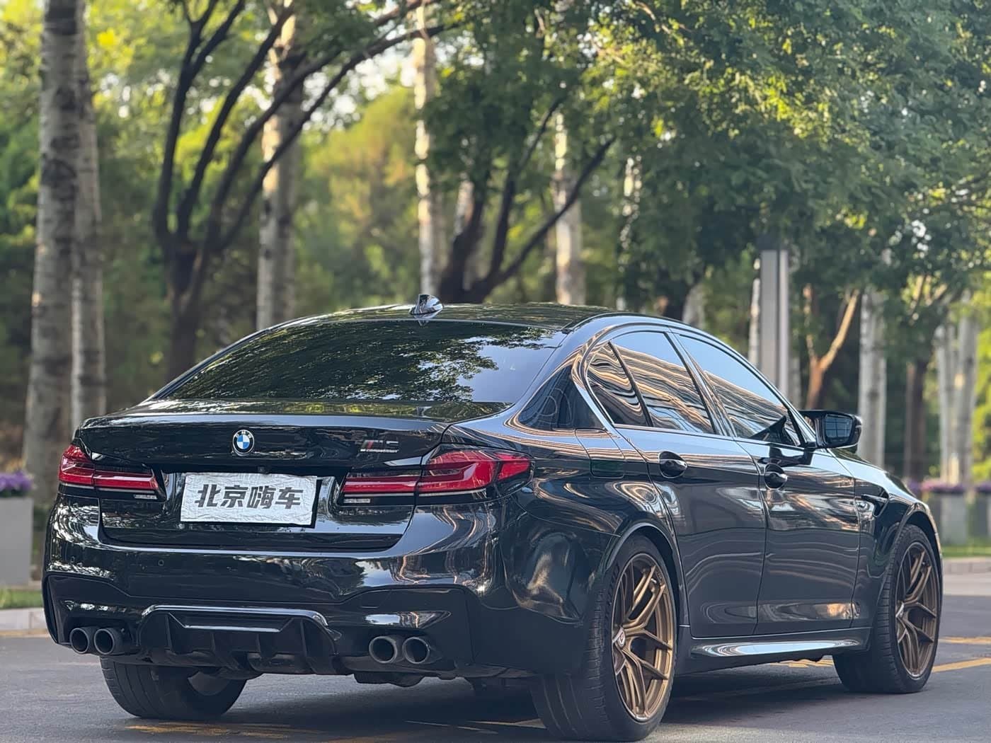 2018 BMW M5 Black, 65,500 km, China export – photo 5