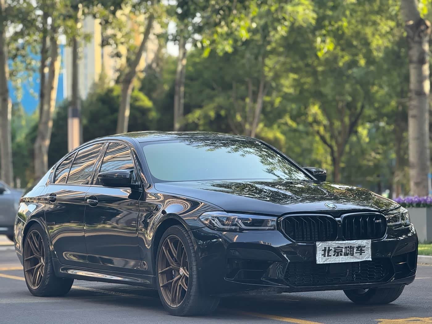 2018 BMW M5 Black, 65,500 km, China export – photo 2