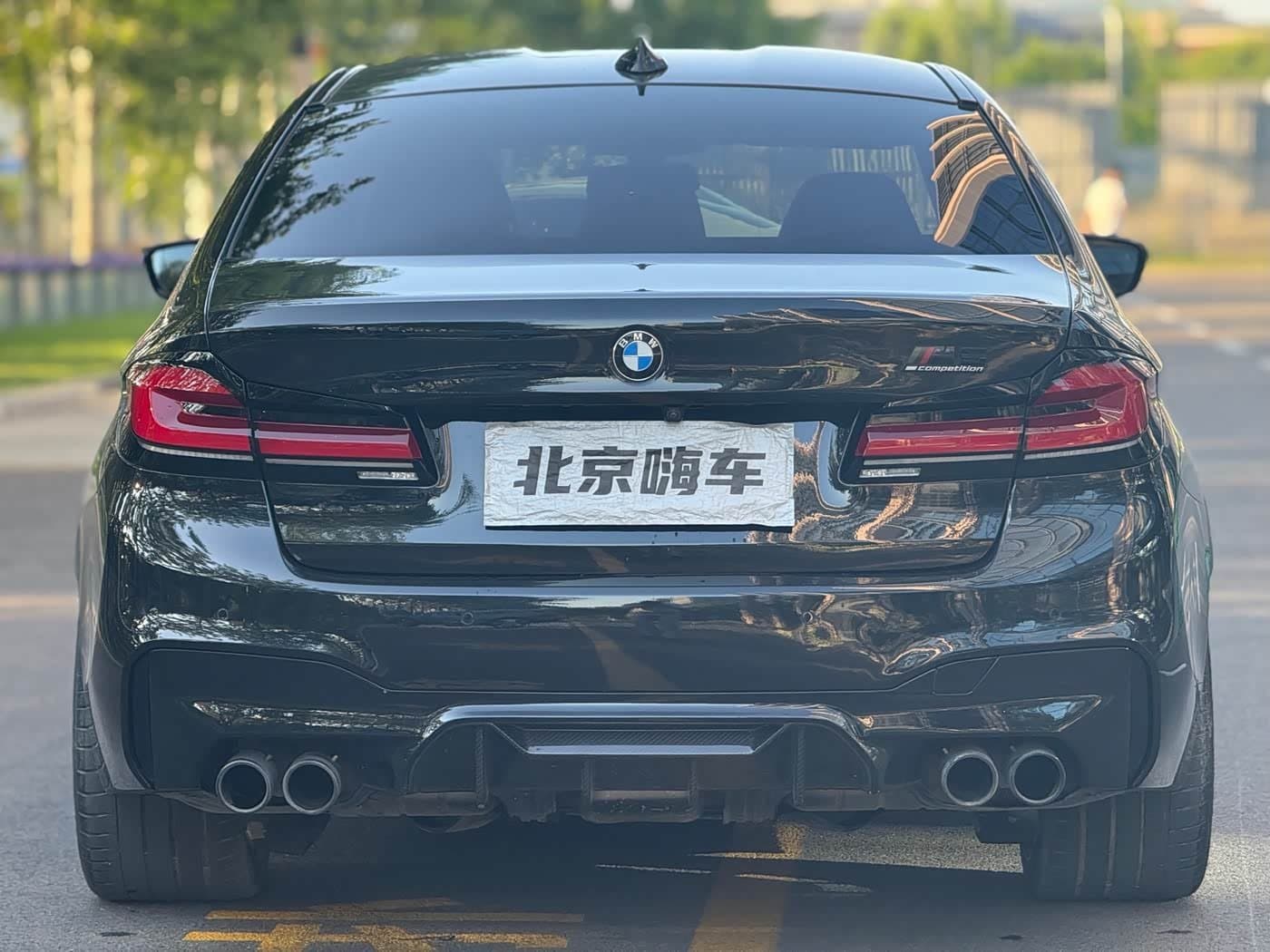 2018 BMW M5 Black, 65,500 km, China export – photo 6