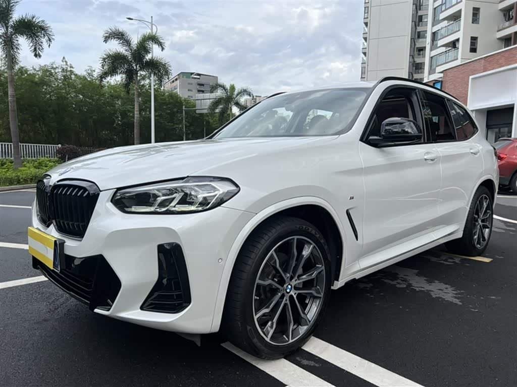 2023 BMW X3 White, 57,300 km, China export – photo 2
