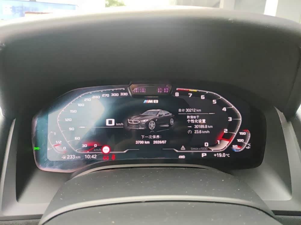 2020 BMW M8 Black, 30,200 km, China export – photo 4