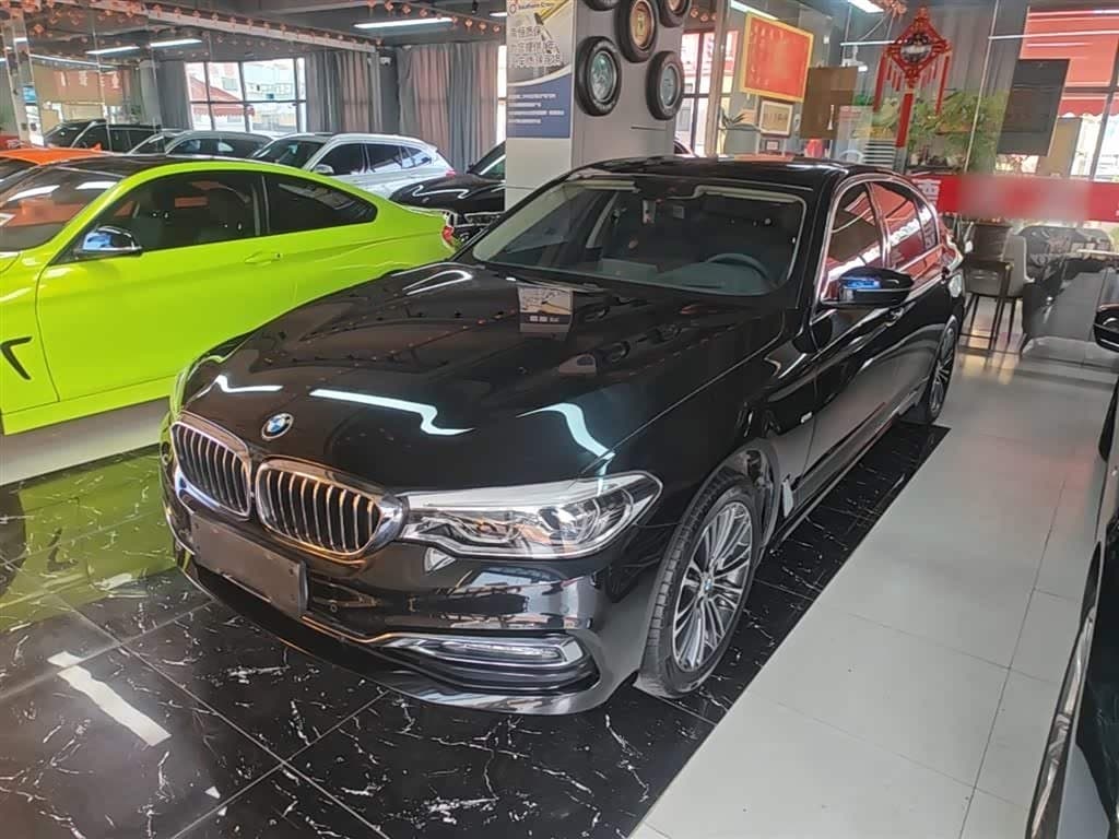 2018 BMW 5 Series Black, 47,700 km, China export – photo 2