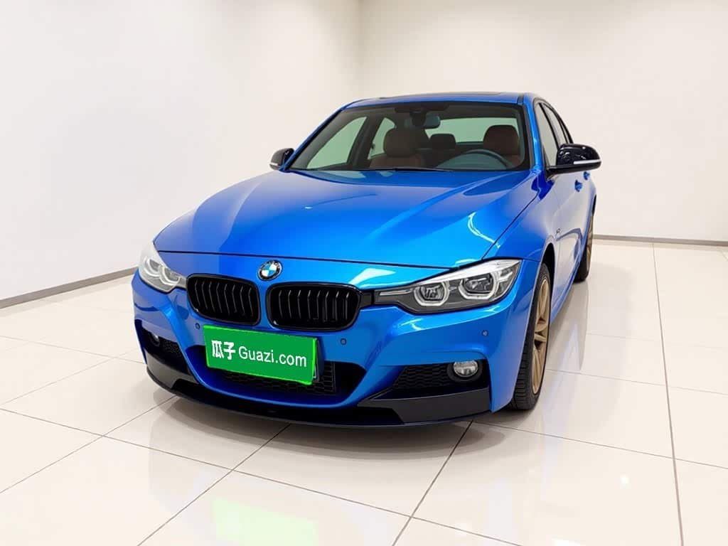 2017 BMW 3 Series Blue, 118,200 km, China export – photo 2