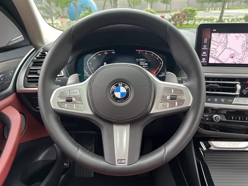 2023 BMW X3 White, 57,300 km, China export – photo 3