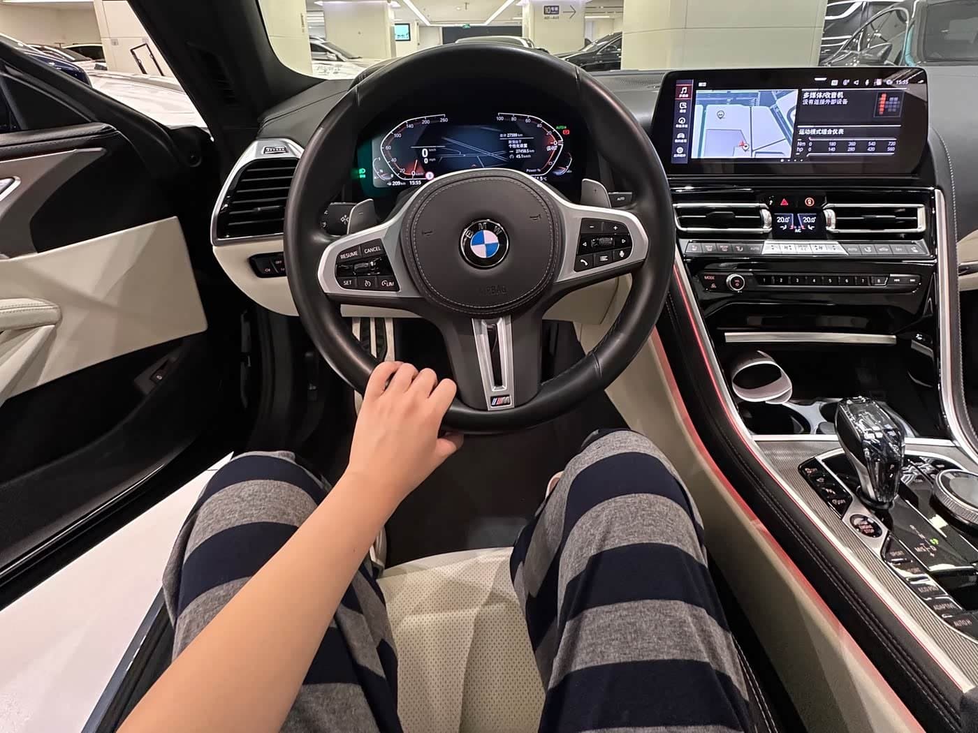 2022 BMW 8 Series Blue, 20,000 km, China export – photo 3