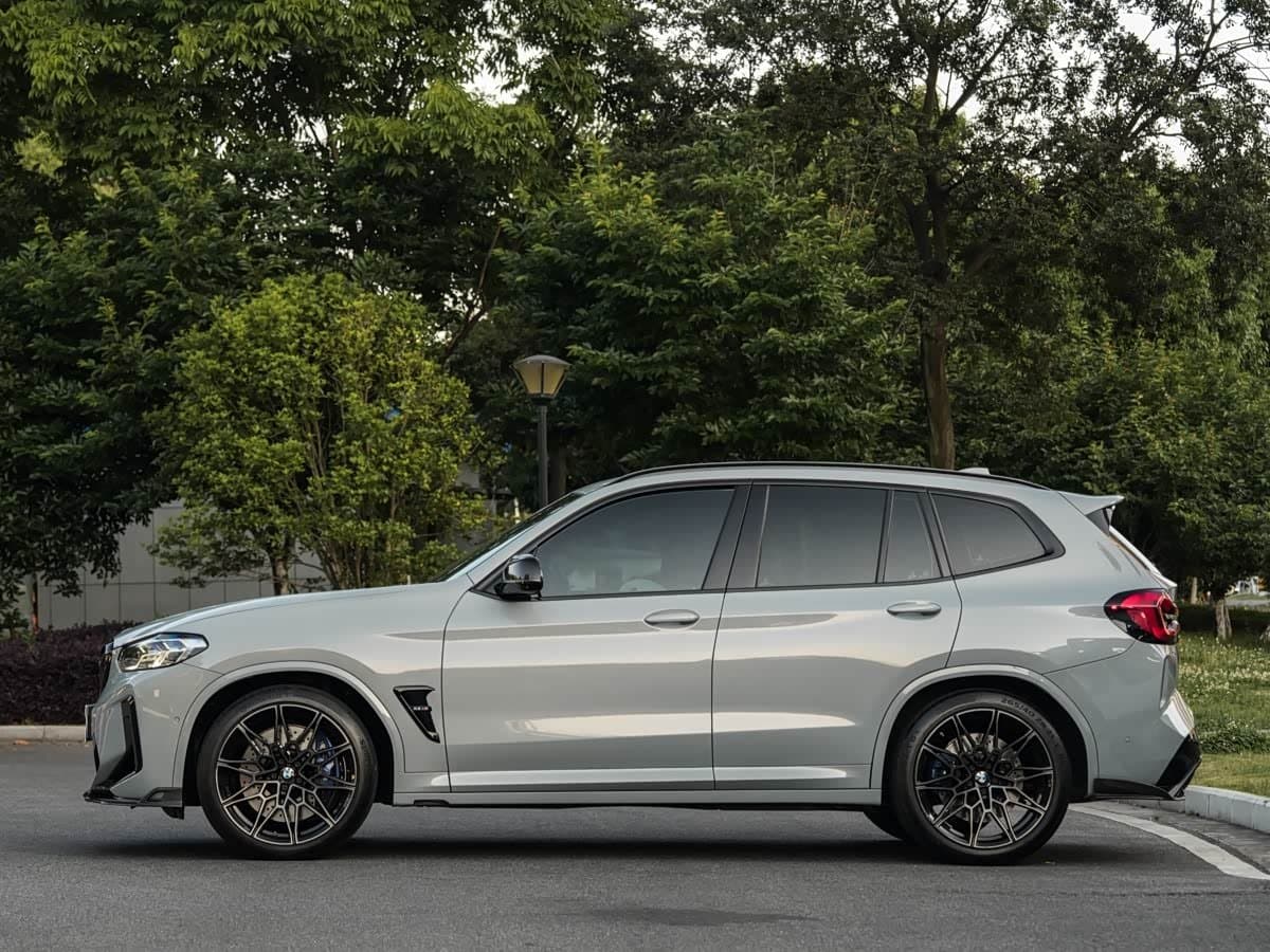 2021 BMW X3 M 银灰色, 9,000 km, China export – photo 3