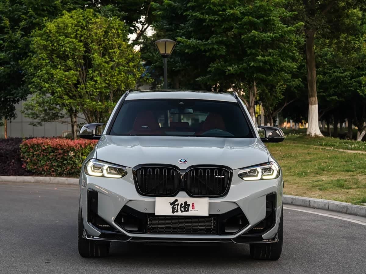 2021 BMW X3 M 银灰色, 9,000 km, China export – photo 2
