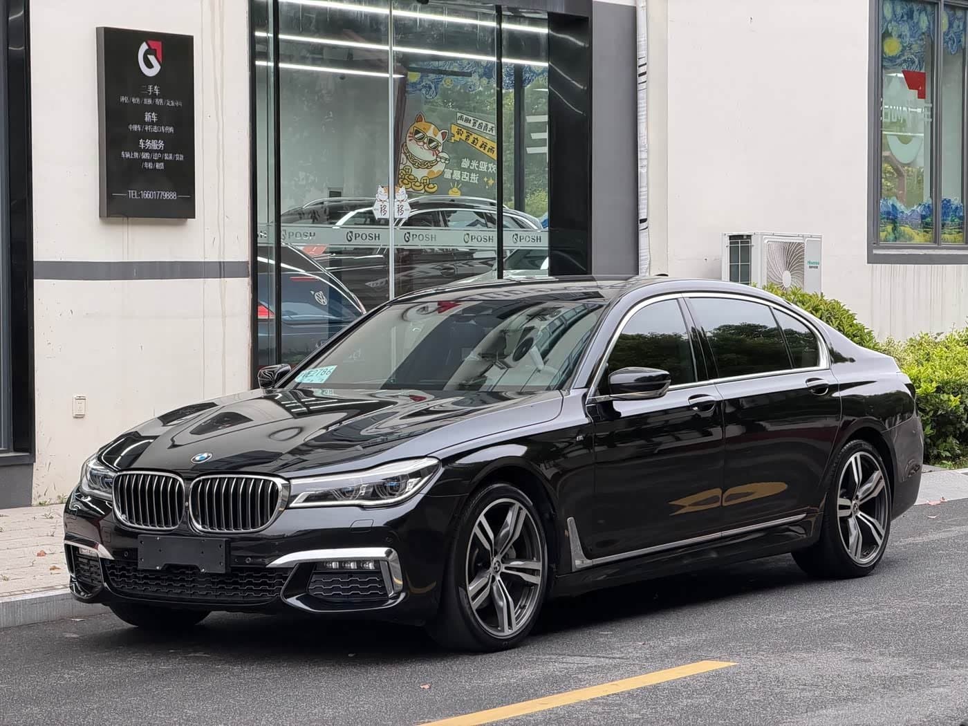 2017 BMW 7 Series Black, 125,000 km, China export – photo 1