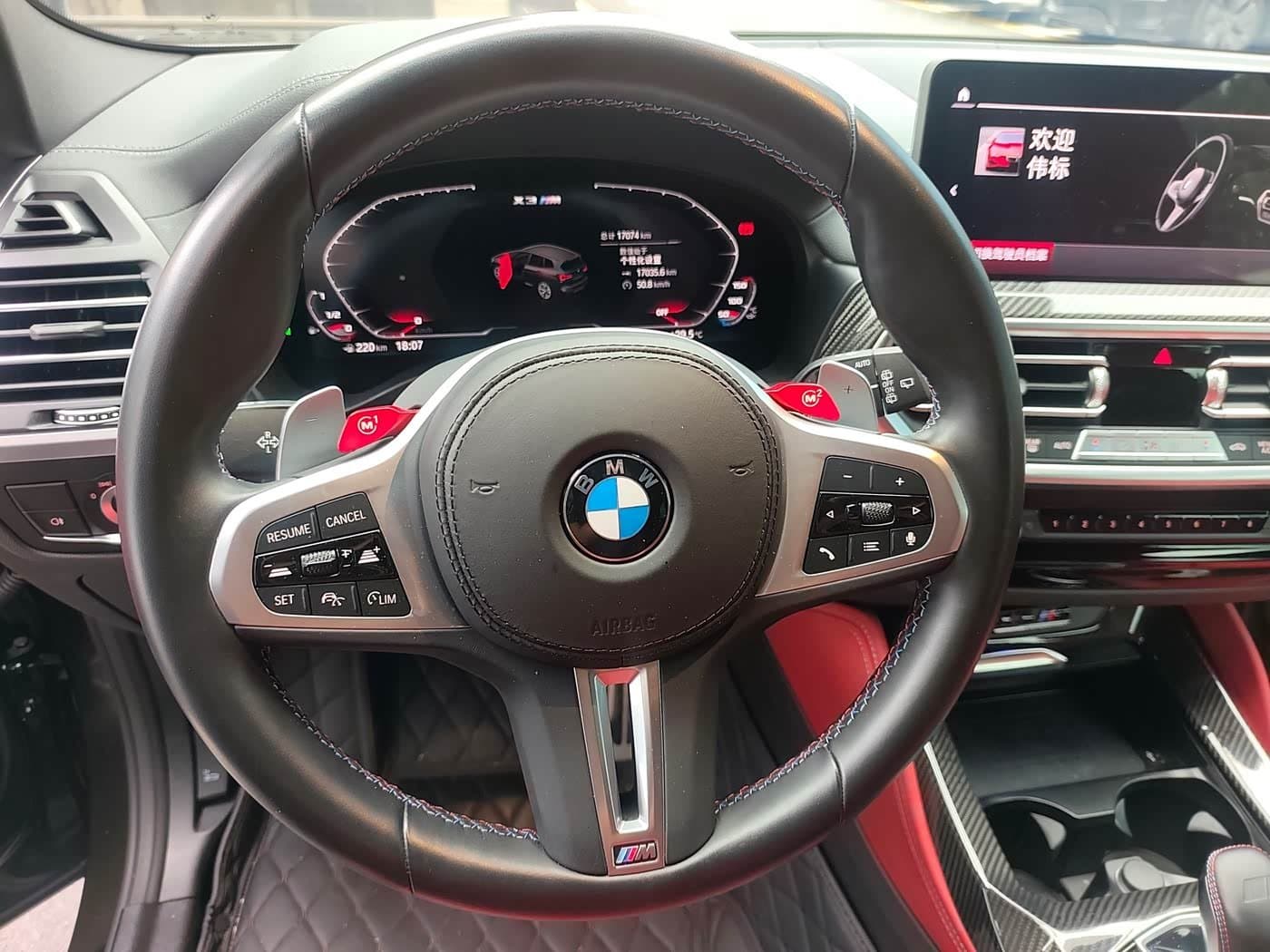 2021 BMW X3 M Black, 17,000 km, China export – photo 7