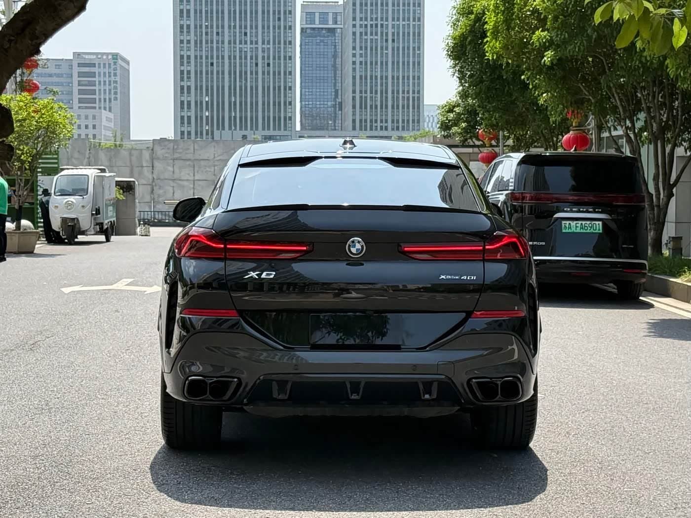 2023 BMW X6 Black, 35,000 km, China export – photo 5