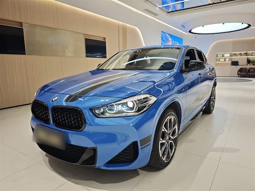 2021 BMW X2 Blue, 73,800 km, China export – photo 2