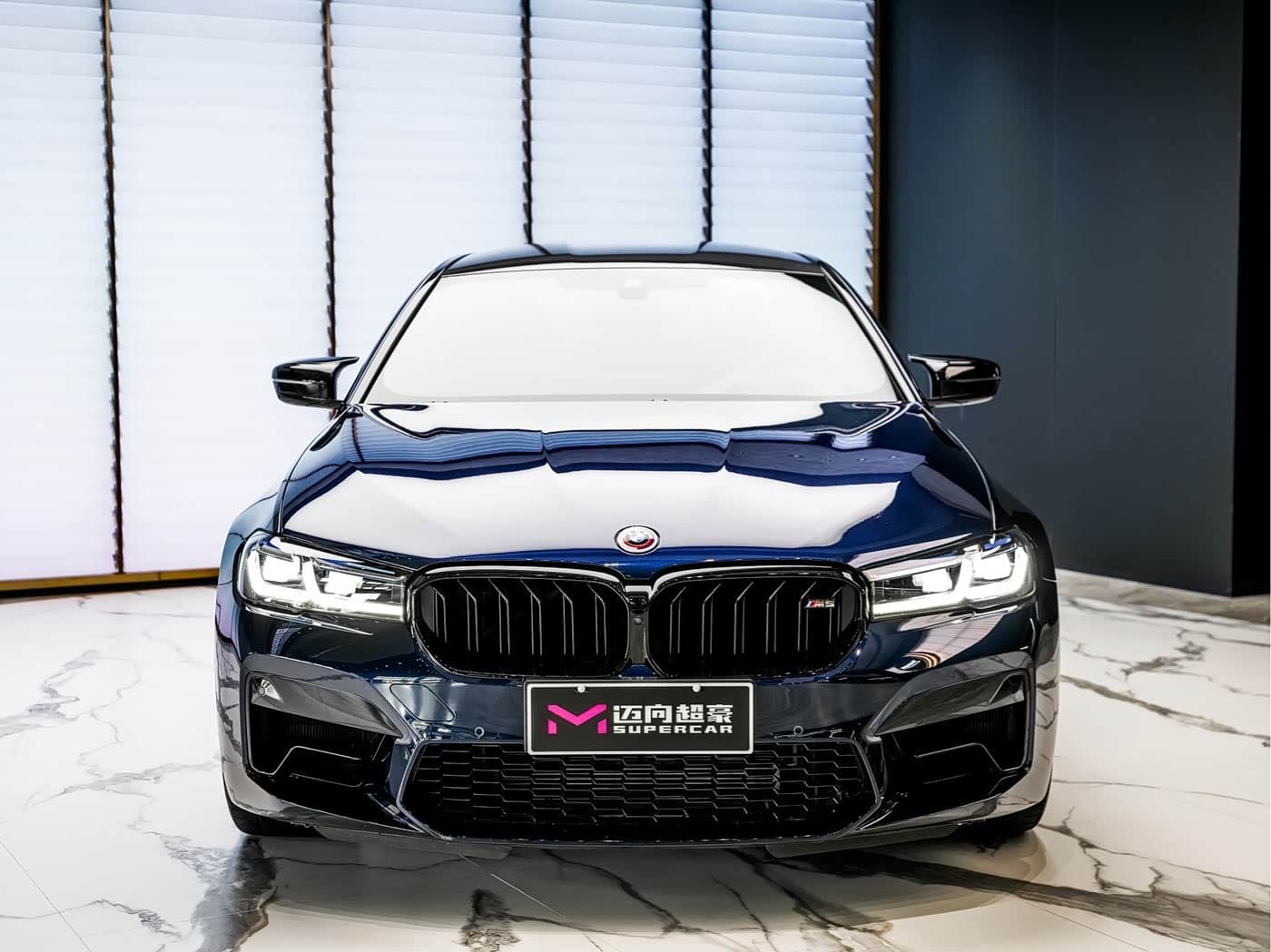 2020 BMW M5 Blue, 12,000 km, China export – photo 3
