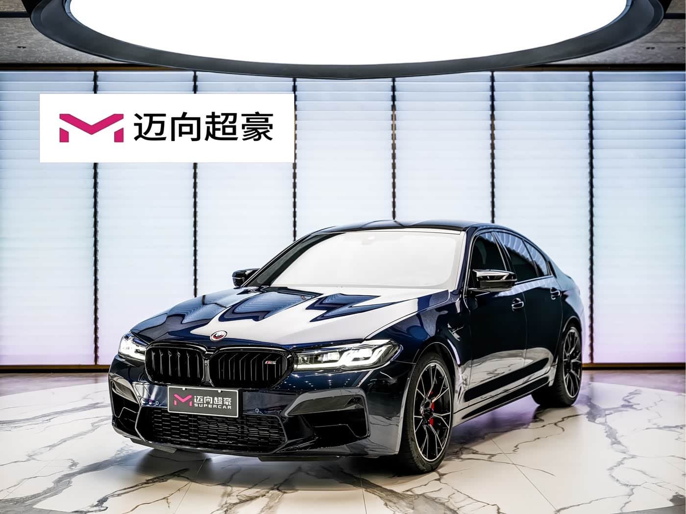 2020 BMW M5 Blue, 12,000 km, China export – photo 1