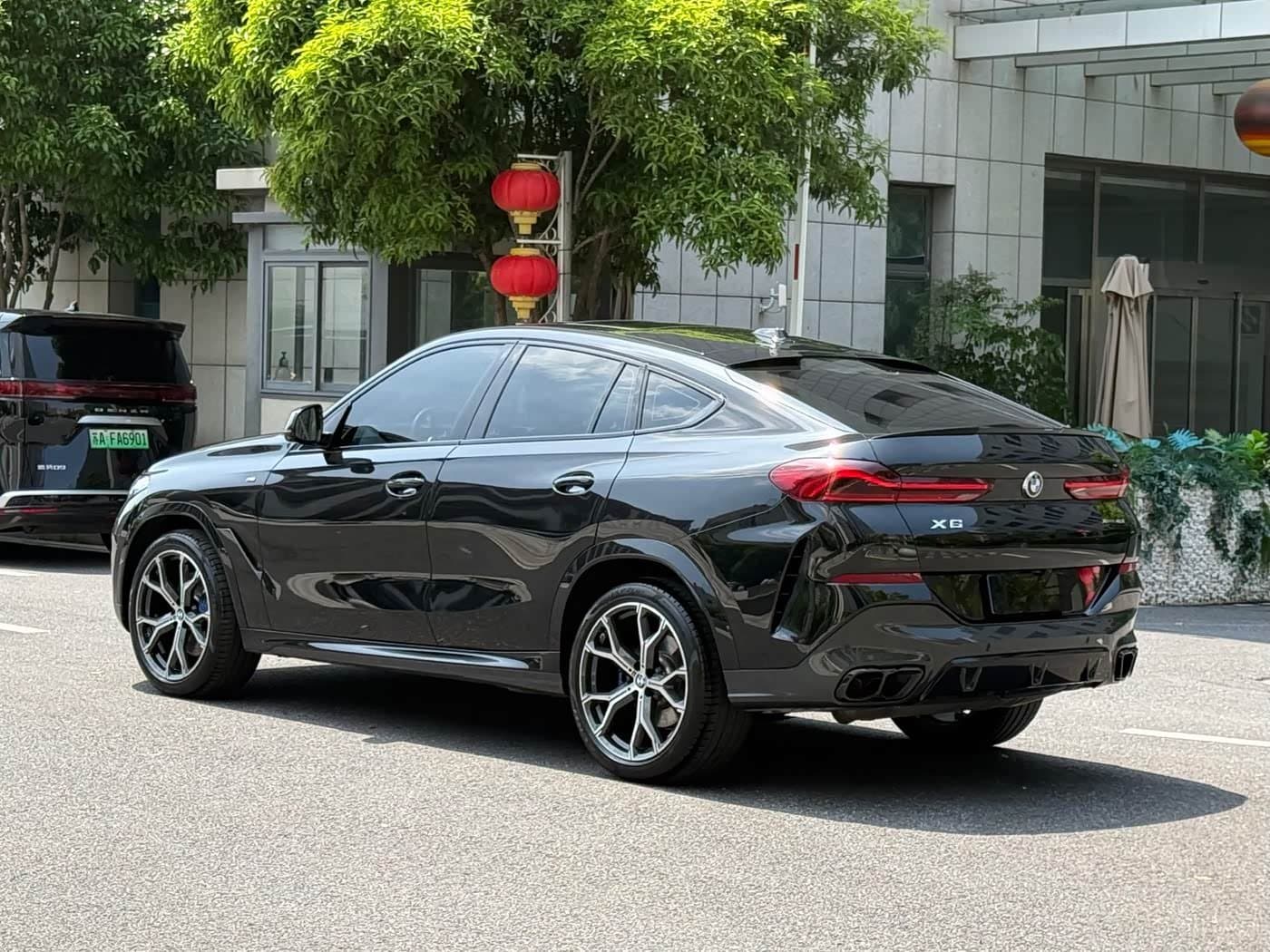 2023 BMW X6 Black, 35,000 km, China export – photo 4